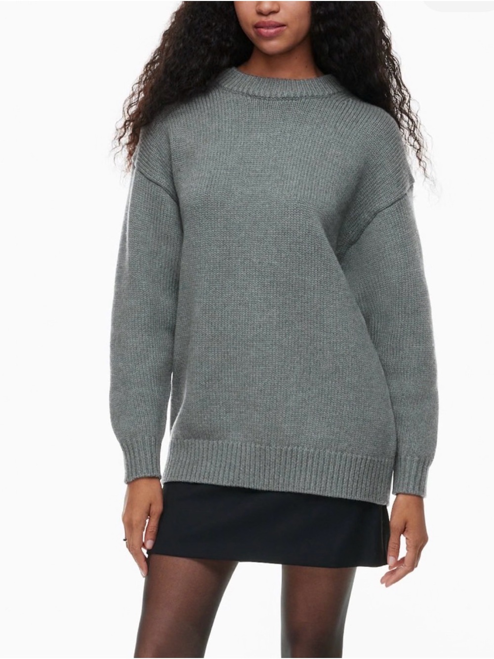 Aritzia Wool Crew Neck Sweater